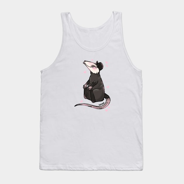 Blep Opossum Tank Top by Rattzie